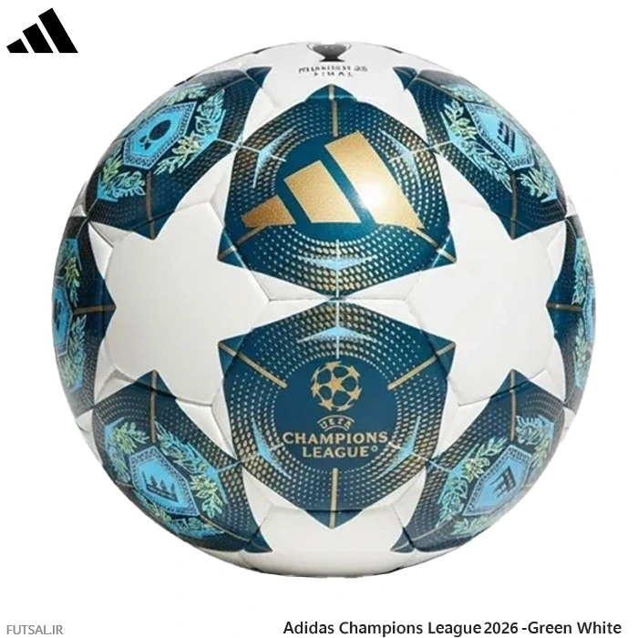 توپ فوتسال Adidas Champions League 2026-Green White